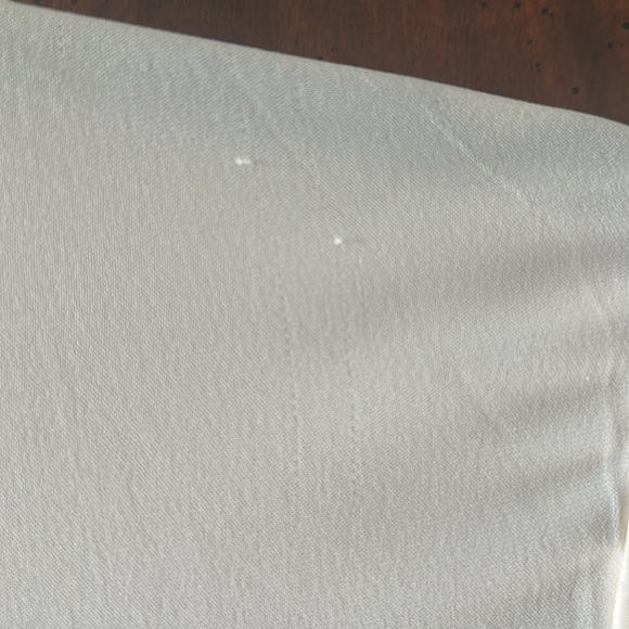 Alice + Olivia Employed Silk White Button Down Blouse Shirt Long Sleeve - Picture 3 of 5